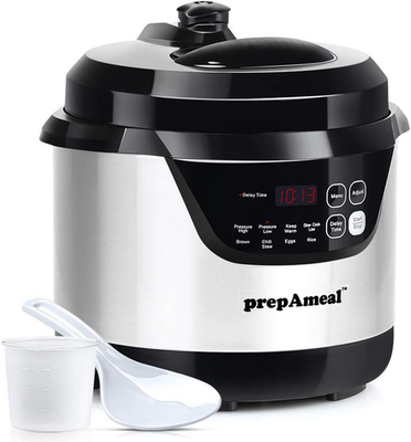 #ad 3 Quart Pressure Cooker 8 in 1 Multi Use Programmable Instant Cooker Electric Pr $117.15