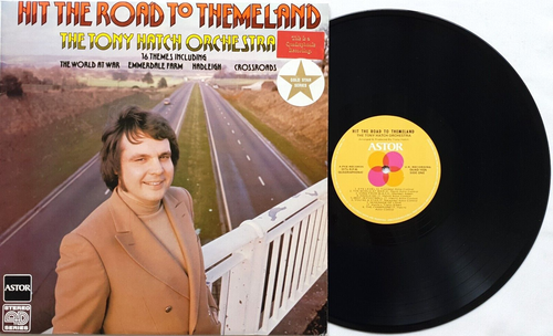 The Tony Hatch Orchestra–Hit The Road To Themeland LP Quadraphonic QUAD 1025 - Picture 2 of 3