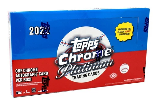 2022 TOPPS CHROME PLATINUM ANNIVERSARY BASEBALL HOBBY BOX BLOWOUT CARDS
