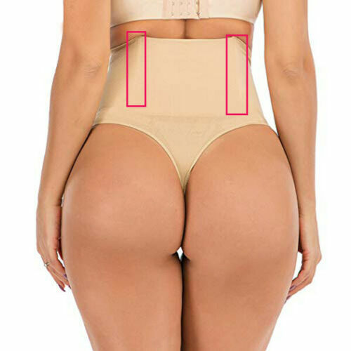Damen Bauchkontrolle Body Shaper hochtaillierter Trainer Tanga Höschen Shapewear USA - Bild 22 von 23