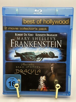 Frankenstein + Dracula | 2 movie collector's pack | Blu-ray | Guter Zustand |