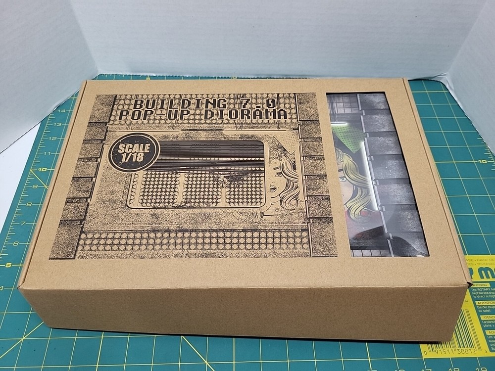 EXTREME SETS BUILDING 7 POP UP 1/18 SCALE DIORAMA Brand NEW