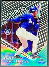 1999 Topps Tek Ken Griffey Jr NM+ Seattle Mariners Card #5A Pattern 4