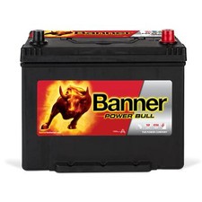 12V 80Ah 640A Banner Power Bull P8009 Asia Japan Pluspol rechts Autobatterie