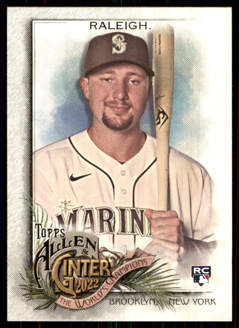 2022 Topps Allen & Ginter Cal Raleigh RC Seattle Mariners #178