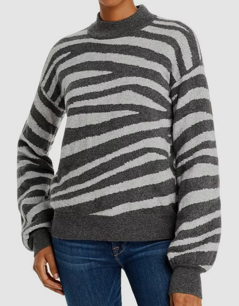 Balloon sleeve hotsell cashmere sweater