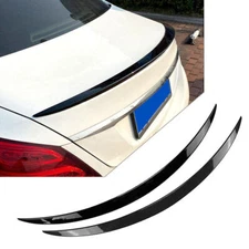 US 1pc Car Tail Wing Rear Trunk Spoiler For Benz C-Class W205 C300 Sedan 2015~21
