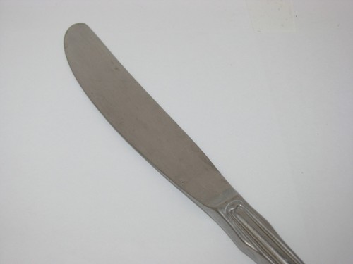 Reed & Barton COLONIAL SHELL Stainless Glossy Dinner Knife Flatware - Picture 3 of 3