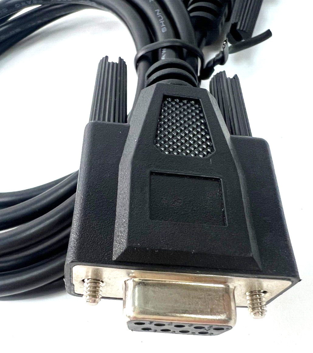 SHUNNIX E249448 AWM 2464 SERIAL CABLE 80ºC 300V 5FT LOT 0F 2 | eBay 