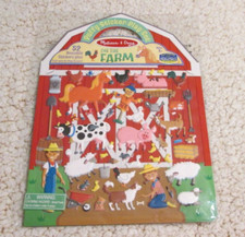 New Melissa  Doug Puffy Sticker Playset On the Farm 52 Reusable Stickers, 2