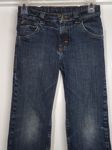 Wrangler Jeans Boys Sz 10 Reg Straight Leg 4 Way Flex Adjustable Waist 5SCBWM2 - Picture 5 of 10