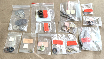 Lot Of Huge Eagle Claw Fishing Reel Part With Part Numbers Washer Drag Worm Dog