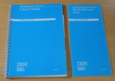 IBM Disk Operating System Version 3.20 User's Guide  Quick Reference Card 1986