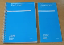 IBM Disk Operating System Version 3.20 User's Guide & Quick Reference Card  1986