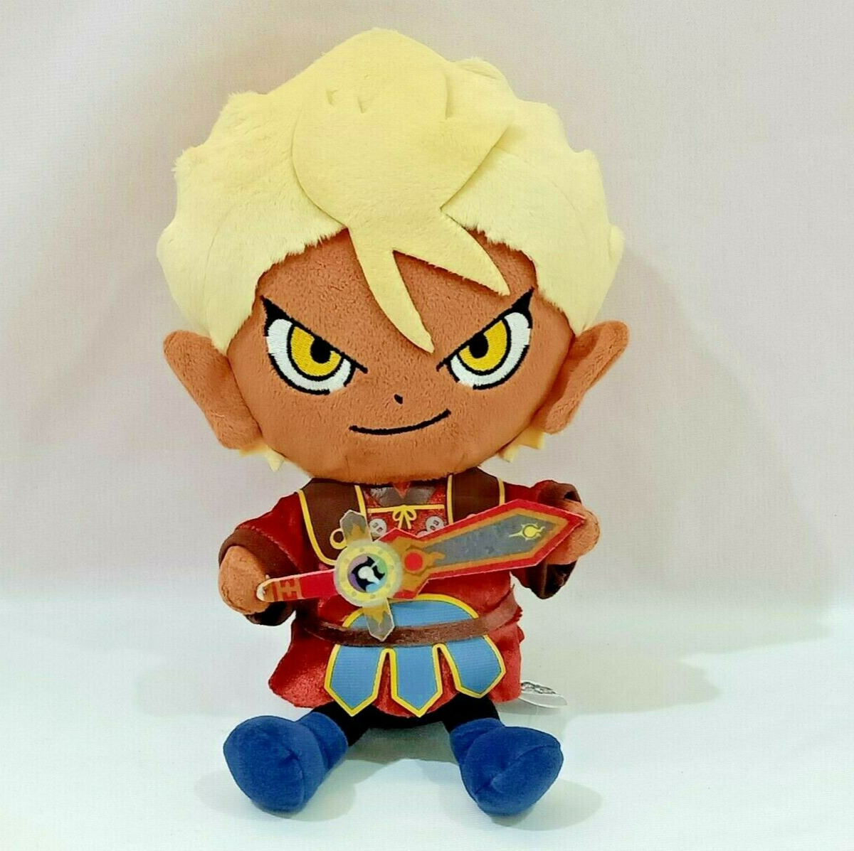 Yokai Watch Lord Enma Emma Sword Plush Toy DX Kuttari BANDAI