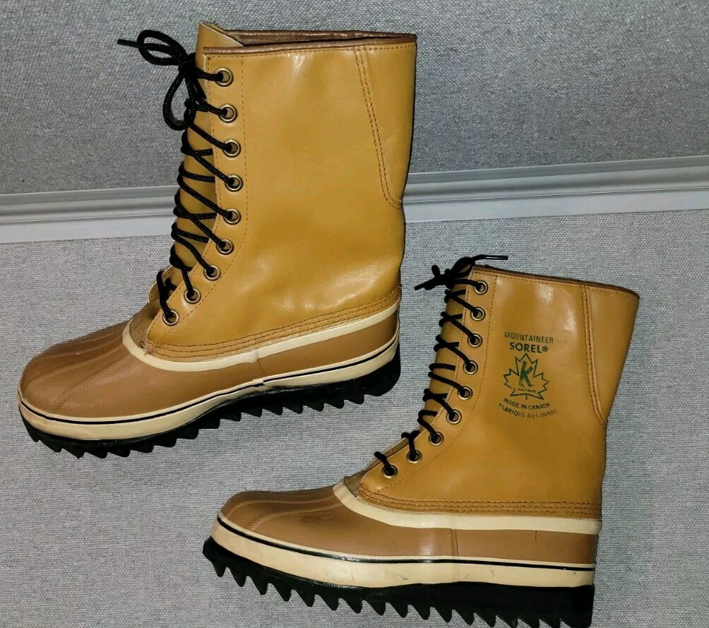 Vintage Sorel Kaufman Winter Boots - Men’s 9 - Made in Canada il_fullxfull.6397975632_cd2x.jpg main image 3
