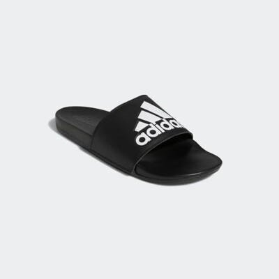 Adidas Unisex Adilette Slides G28386 Black / Gray US Women's 9 Men's 7.5 to  8 | eBay