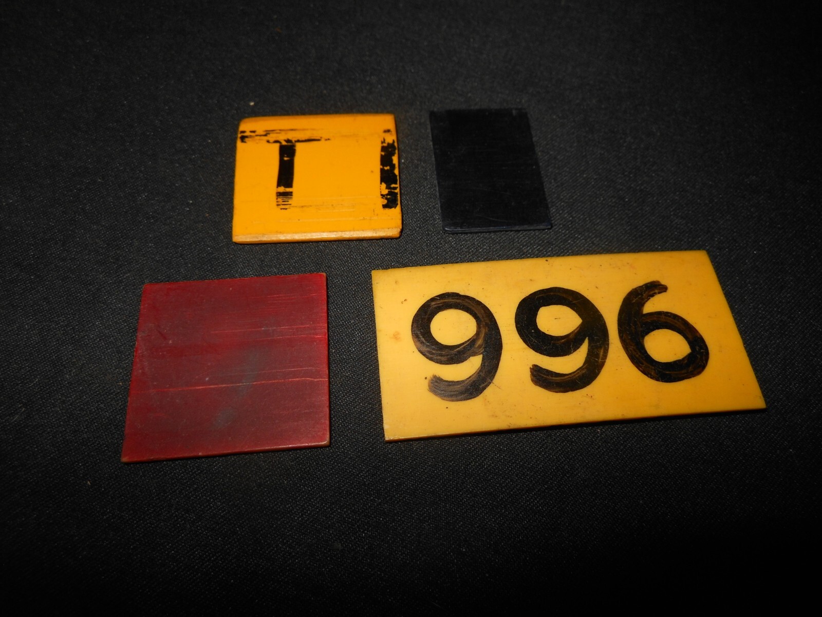 WW II RAF Aircraft - OPERATIONS ROOM BLOCK MAP TILE SET #3 - VERY RARE!