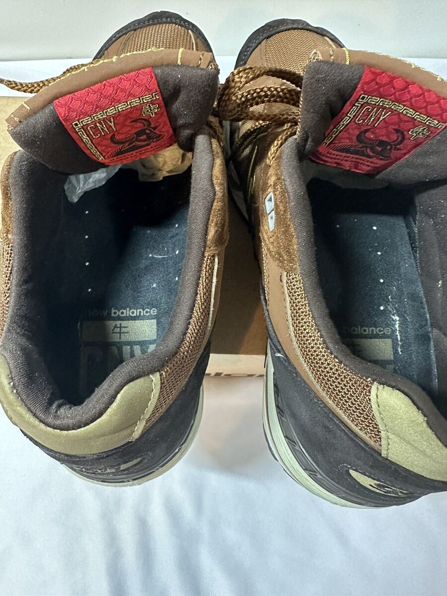 New Balance 991 CNY Year of the Ox Brown Suede Black Made in New Balance 991 CNY Year of the Ox Brown Suede Black Made in