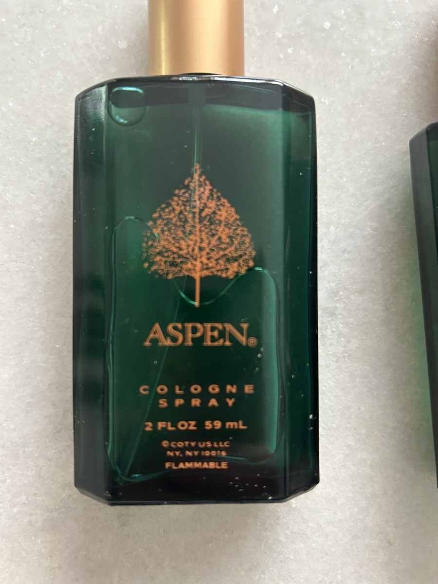ASPEN COLOGNE SPRAY OZ 59ML GREEN BOTTLE PARFUM 9264 NO BOX