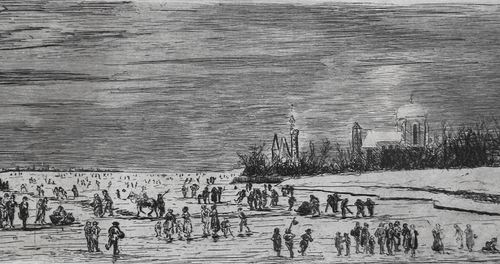 Gravure Ancienne – Napoléon Présentant Ses Neveux à La France – Empire – 19ème