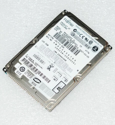 Fujitsu 120 GB IDE/PATA 2.5" MHV2120AH Internal Laptop Hard Drive - Image 3 of 4