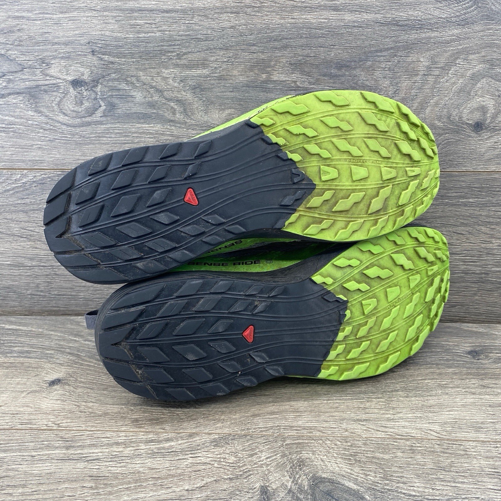 Scarpe Salomon Sense Ride 5 Trail Running Uomo Taglia 12 Grigio Escursionismo