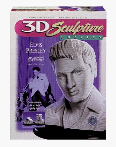 ELVIS PRESLEY 3D Jigsaw Puzzle Bust NEW 