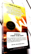 Potentials unlimited subliminal persuasion self hypnosis Cassette tape Sealed