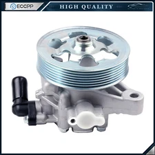 Power Steering Pump W/ Pulley For 08-12 Honda Accord EX LX 2.4L DOHC 21-5495