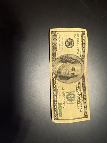 RARE 1996 SERIES $100 Bill Fancy Number - 第 1/2 張圖片