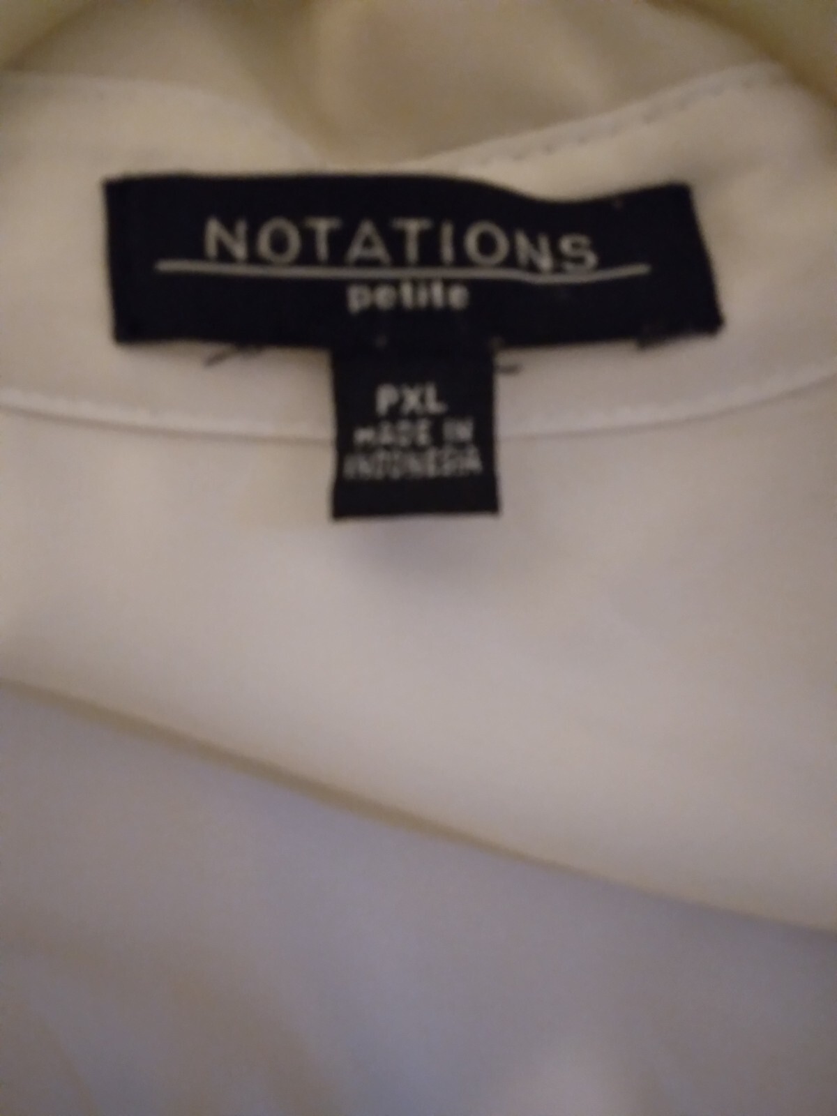 Notations Petite buttoned double pocket shirt PXL - image 2
