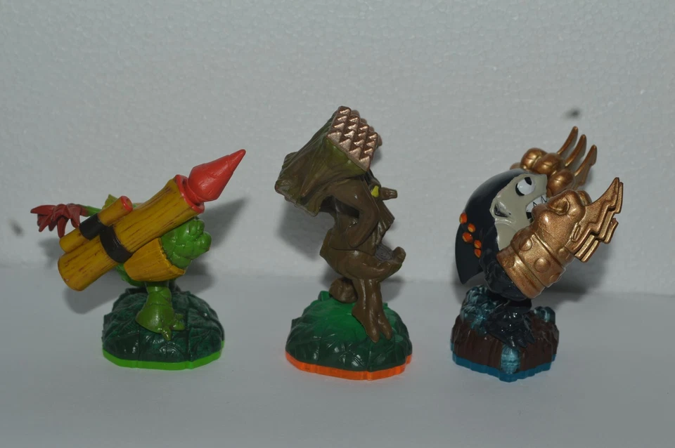 Activision SKYLANDERS 3 Figurines 2011 - 2013 Zook Stump Smash Knockout Terrafin - Image 2 of 4