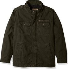 Mens Levi's Military Sherpa Shacket 