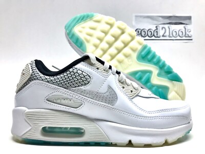 NIKE AIR MAX 90 SE 2 (GS) WHITE/PLATINUM TINT SIZE 5Y/WOMEN'S 6.5 [DB4187-100]