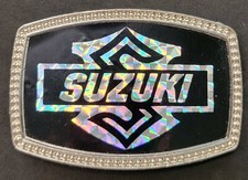 VINTAGE SUZUKI BELT BUCKLE 1977 CPI