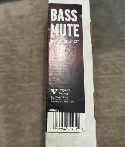HQ Percussion SoundOff Bass Mute for 16-23" inch Drums Sound Off - Picture 3 of 3