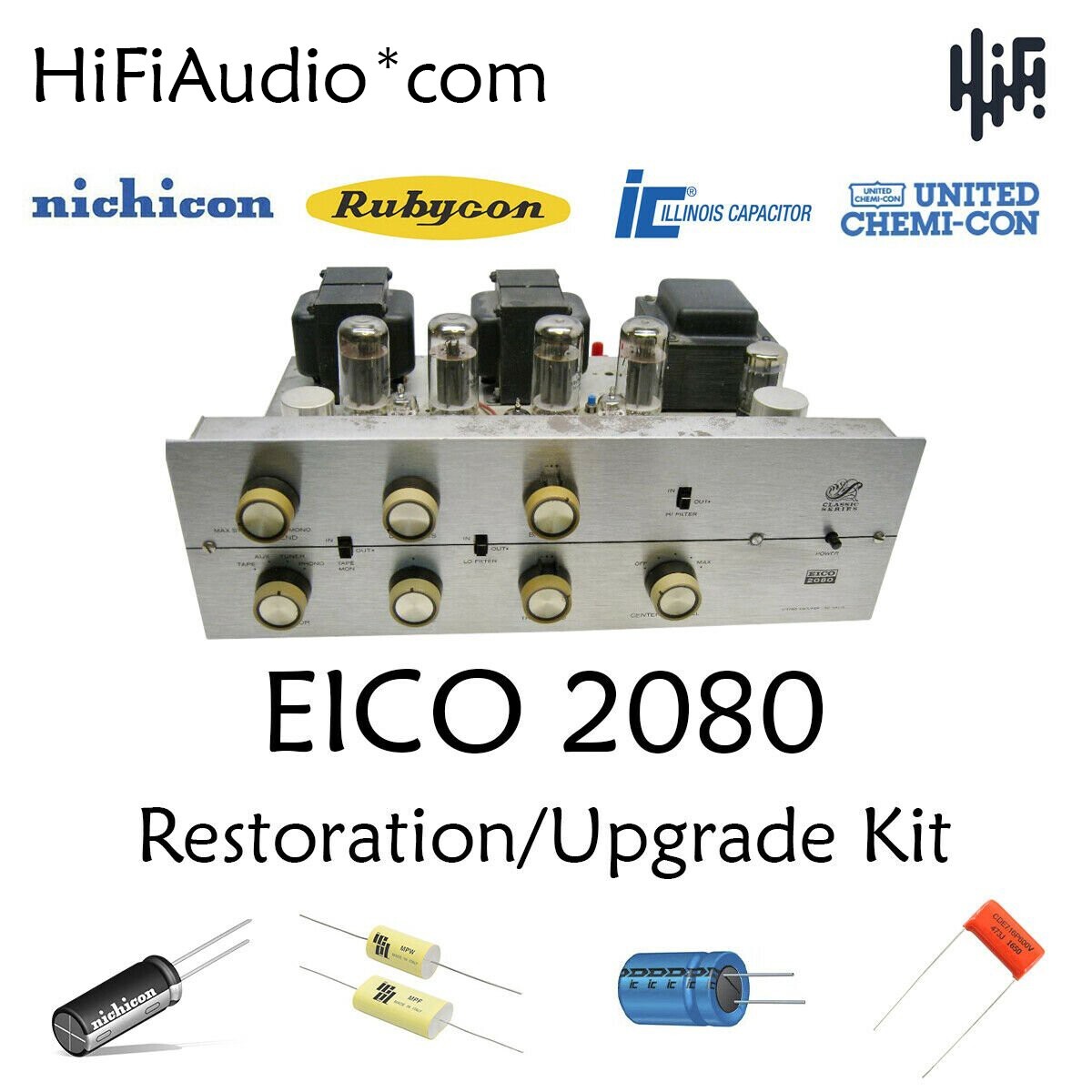 Eico 2080 vintage audio equipment - eBay listing photo 4