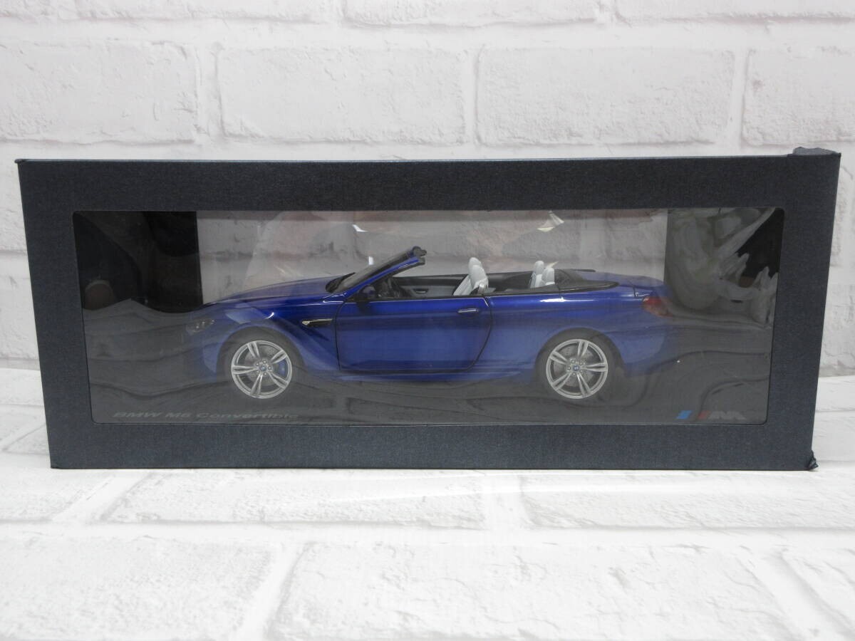 【大学生の特権】学生証で送料無料になる BMW 1:18 M6 eBay | Car Model Metallic Blue Cabriolet Convertible 乗用車