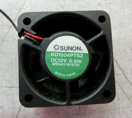 Sunon KD1204PTS2 Impedance Protected Cooling Fan (12VDC, 0.9W) Lot of 10