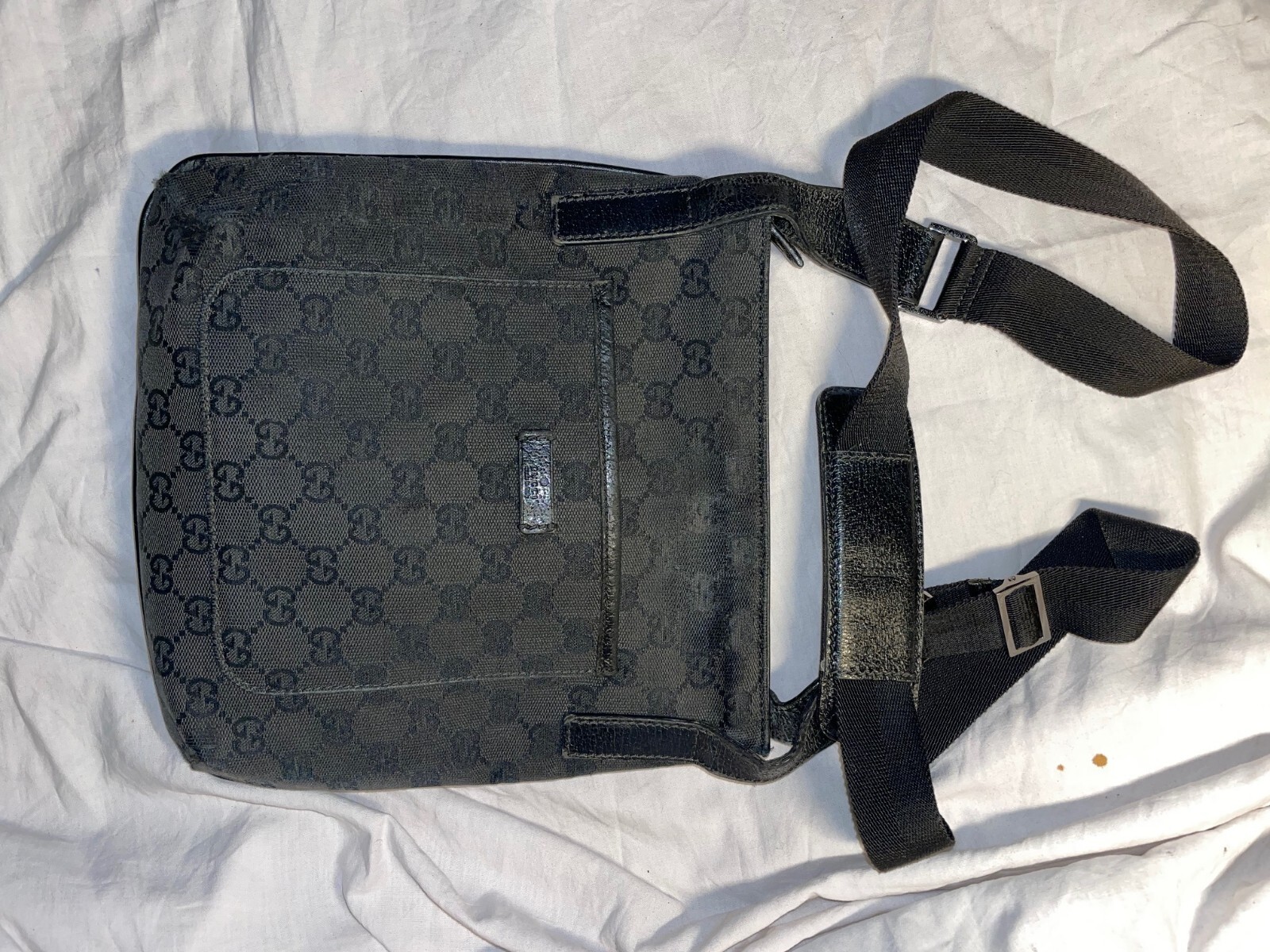 Gucci borsa Tracolla  GG messenger nero