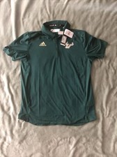adidas USF BULLS POLO LARGE NWT 75 green south florida bulls