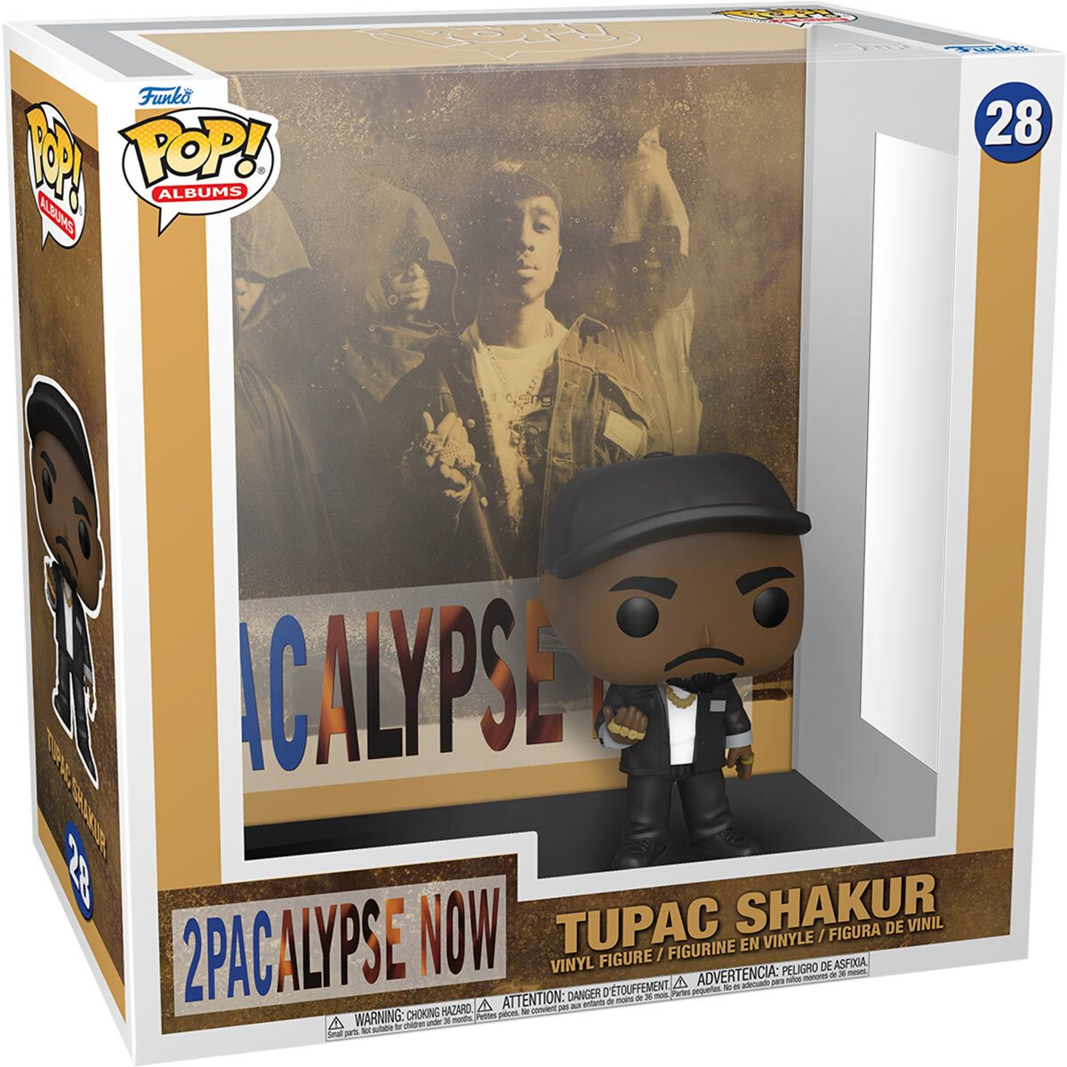 Funko POP ALBUMS Tupac 2pacalypse Now Album Vinyl Collectible with