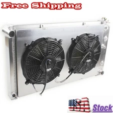 4Row Radiator&Fan For 1968 1969 1970 1971 1972 Chevelle GTO Cutlass Lemans 7.4L