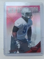 2012 Certified RONNELL LEWIS Auto Mirror Red Signatures /350 Lions Rookie RC 301