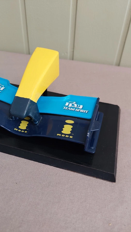 aileron avant F1 team Spirit Imode fait main sur support de 19cm - Photo 3/4