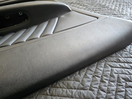 Alfa Romeo 159 Ti front left door interior trim 380193 Lh 2006-2011 Leather Blk - Picture 15 of 24
