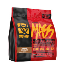 Mutant Mass Weight Gainer Protein Powder TRIPPLE CHOCOLATE 5 lbs- New & SEALED! 11.00 per gallon