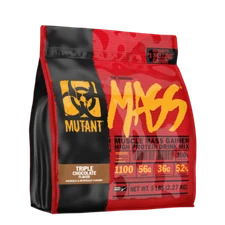 Mutant Mass Weight Gainer Protein Powder TRIPPLE CHOCOLATE  5 lbs- New & SEALED!