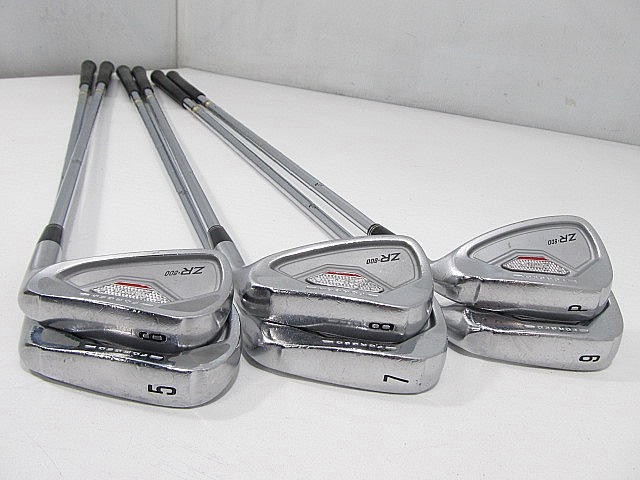 ゆうも Dunlop SRIXON ZR-800 Irons X-100 5-9.P 6 Set 37.75in Right